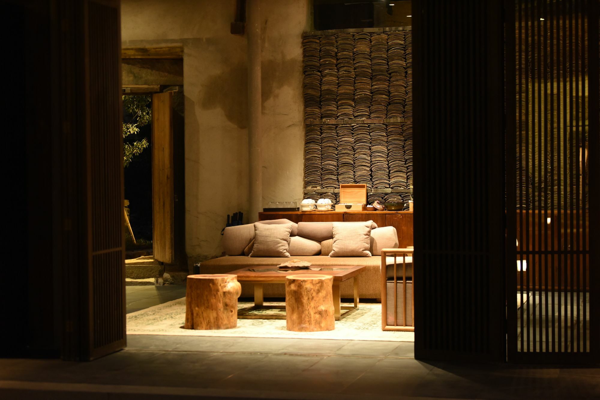 ホテル Qingpu Nanjing Taxia Culture Retreat ショウ州市 エクステリア 写真